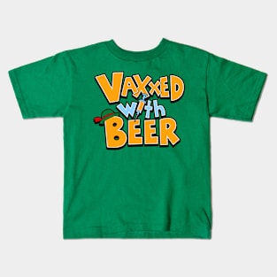 Funny Original Beer Drinking Oktoberfest Meme Slogan Typography For Beer Drinkers Kids T-Shirt